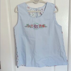 Disney Parks Epcot 2022 International Flower & Garden Festival Embroidered Smock